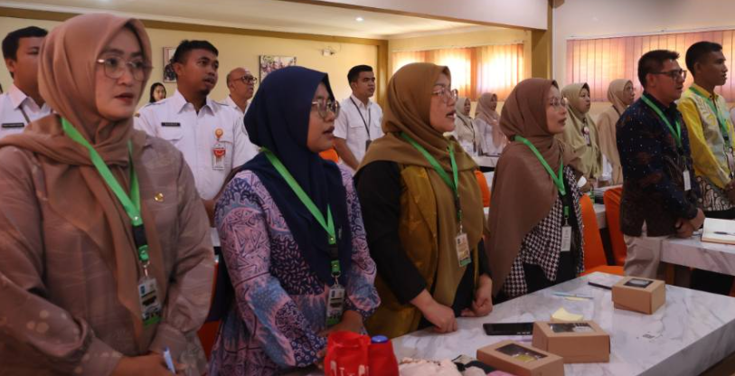 Kegiatan studi tiru Pembangunan Zona Integritas menuju predikat Wilayah Bebas dari Korupsi (WBK) dari RSUD Sumbawa